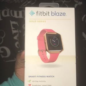 In perfectly good condition.like new Fitbit blaze!